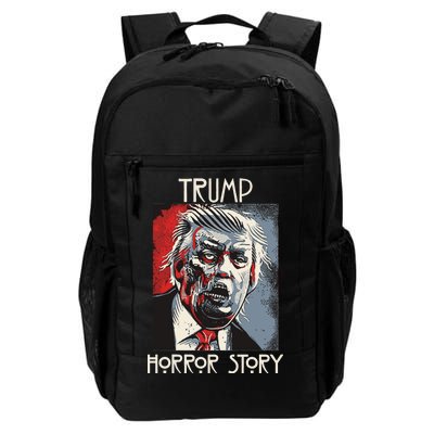 American Trump Horror Hor-ror Story 2016 Zombie Election Daily Commute Backpack