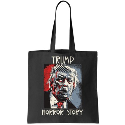 American Trump Horror Hor-ror Story 2016 Zombie Election Tote Bag