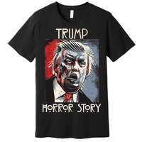 American Trump Horror Hor-ror Story 2016 Zombie Election Premium T-Shirt