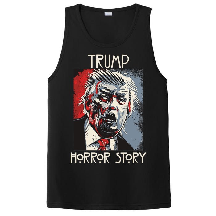 American Trump Horror Hor-ror Story 2016 Zombie Election PosiCharge Competitor Tank