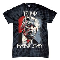 American Trump Horror Hor-ror Story 2016 Zombie Election Tie-Dye T-Shirt