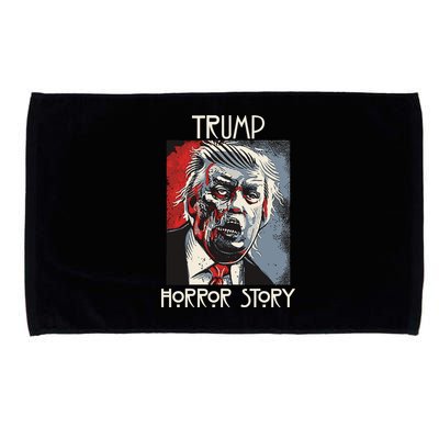 American Trump Horror Hor-ror Story 2016 Zombie Election Microfiber Hand Towel