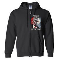 American Trump Horror Hor-ror Story 2016 Zombie Election Full Zip Hoodie