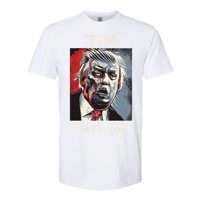 American Trump Horror Hor-ror Story 2016 Zombie Election Softstyle® CVC T-Shirt