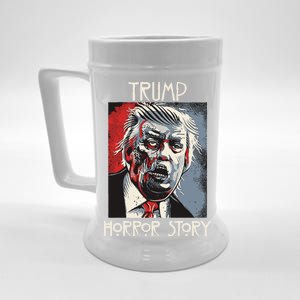 American Trump Horror Hor-ror Story 2016 Zombie Election Beer Stein