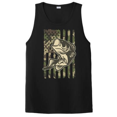 American US Camouflage Flag Bass Fishing PosiCharge Competitor Tank