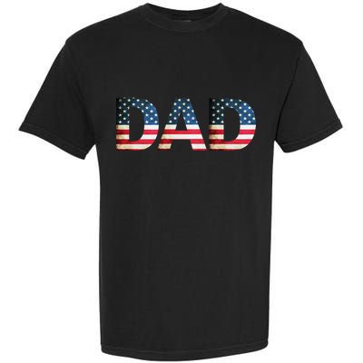 American USA Dad Garment-Dyed Heavyweight T-Shirt