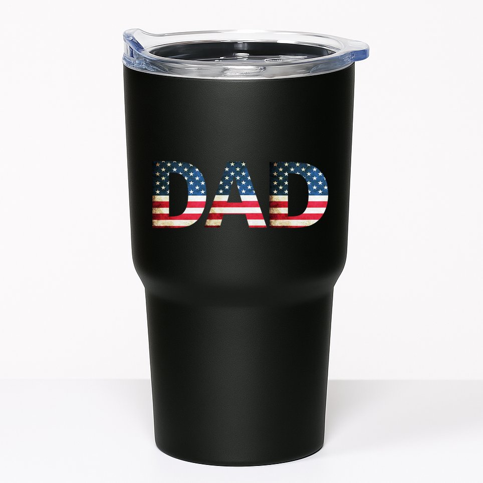 American USA Dad Tumbler