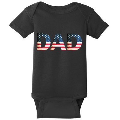 American USA Dad Baby Bodysuit