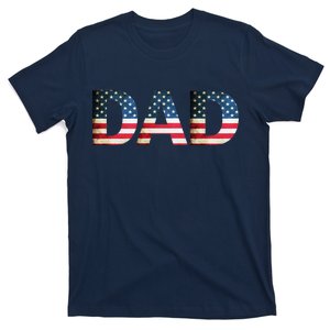 American USA Dad T-Shirt