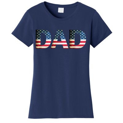 American USA Dad Women's T-Shirt