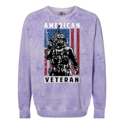 American Veteran Colorblast Crewneck Sweatshirt