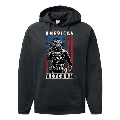 American Veteran Performance Fleece Hoodie