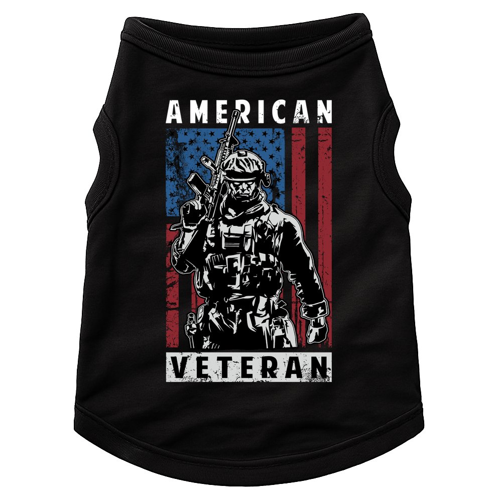 American Veteran Doggie Tank