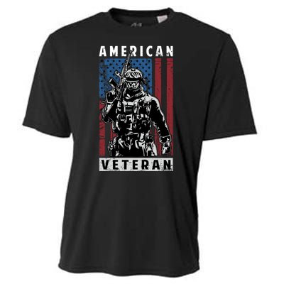 American Veteran Cooling Performance Crew T-Shirt