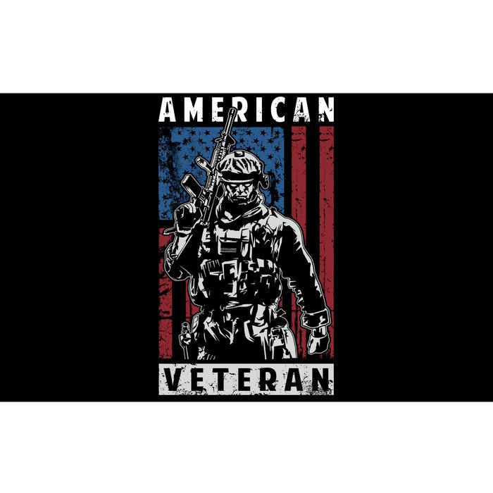 American Veteran Bumper Sticker