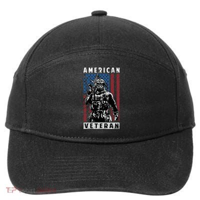 American Veteran 7-Panel Snapback Hat