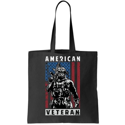 American Veteran Tote Bag