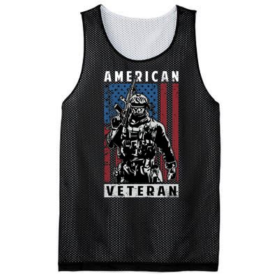 American Veteran Mesh Reversible Basketball Jersey Tank