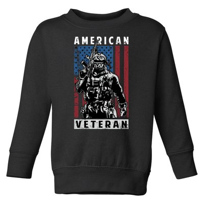 American Veteran Toddler Sweatshirt