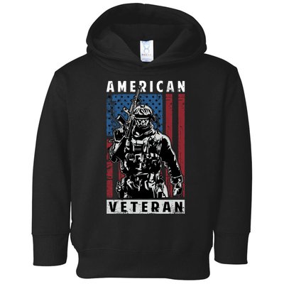 American Veteran Toddler Hoodie