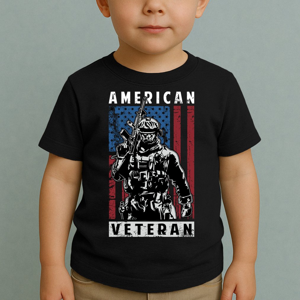 American Veteran Toddler T-Shirt