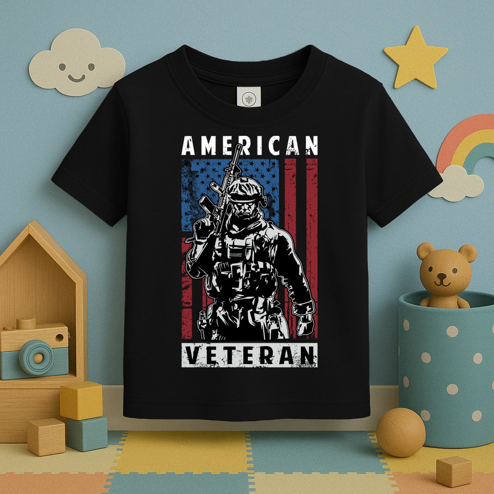 American Veteran Toddler T-Shirt