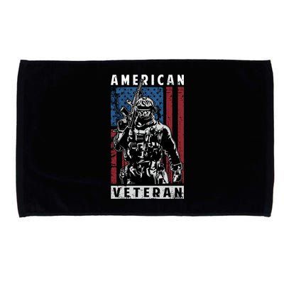 American Veteran Microfiber Hand Towel