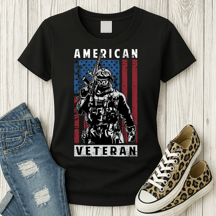 American Veteran Womens T-Shirt