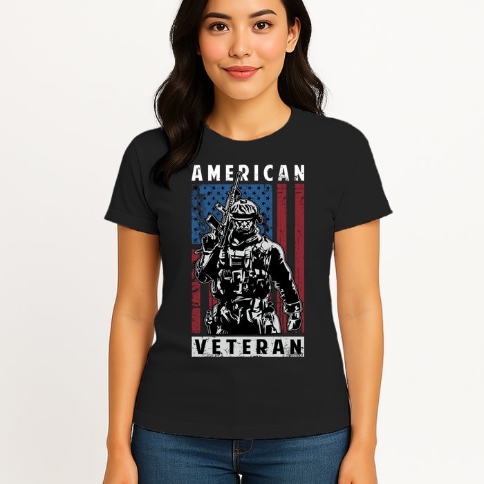 American Veteran Womens T-Shirt
