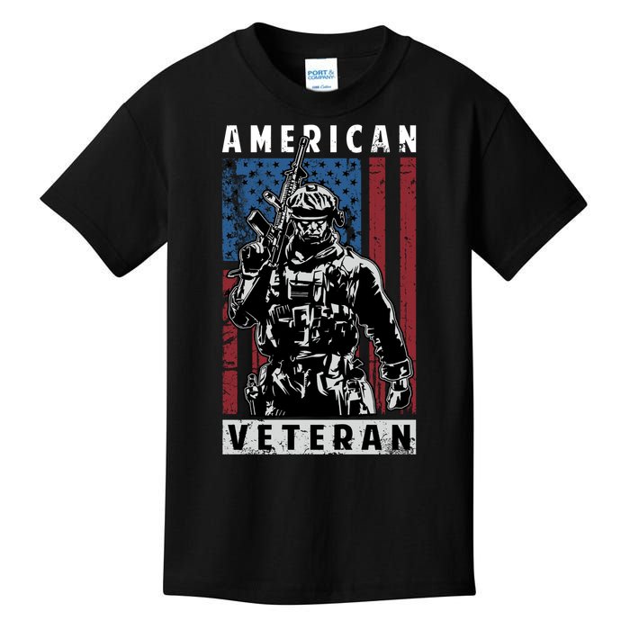 American Veteran Kids T-Shirt