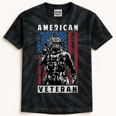 American Veteran Kids Tie-Dye T-Shirt