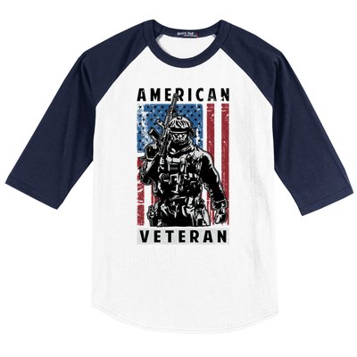 American Veteran Baseball Sleeve Shirt