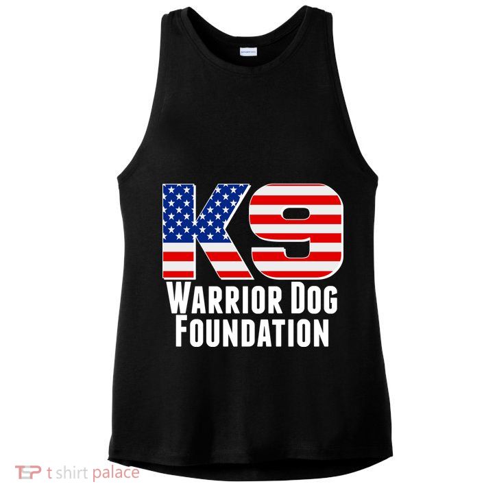 American Warrior K9 Dog Foundation Ladies PosiCharge Tri-Blend Wicking Tank