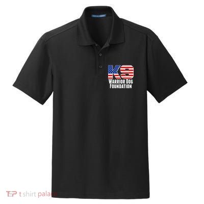 American Warrior K9 Dog Foundation Dry Zone Grid Polo