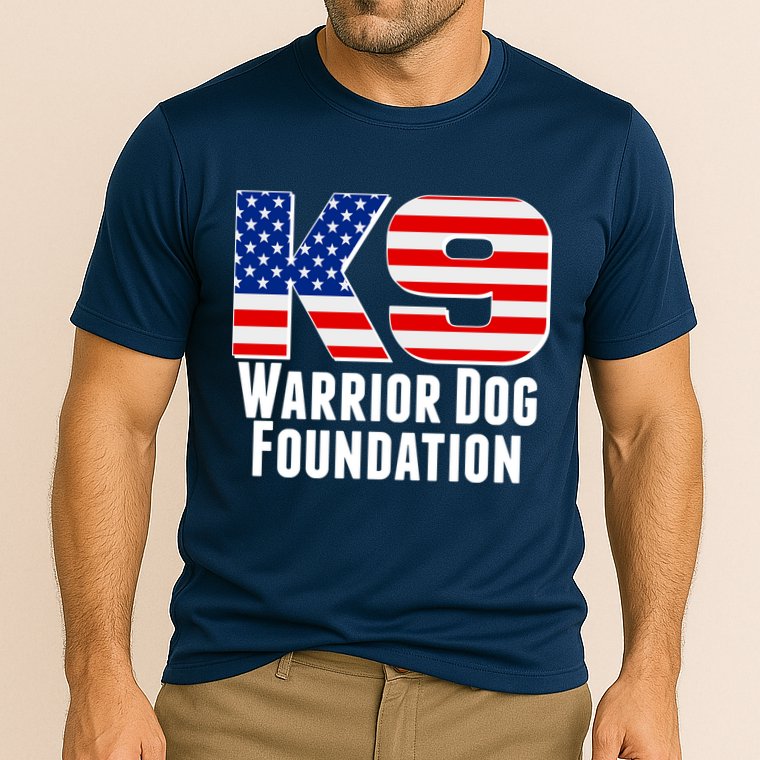 American Warrior K9 Dog Foundation Cooling Performance Crew T-Shirt