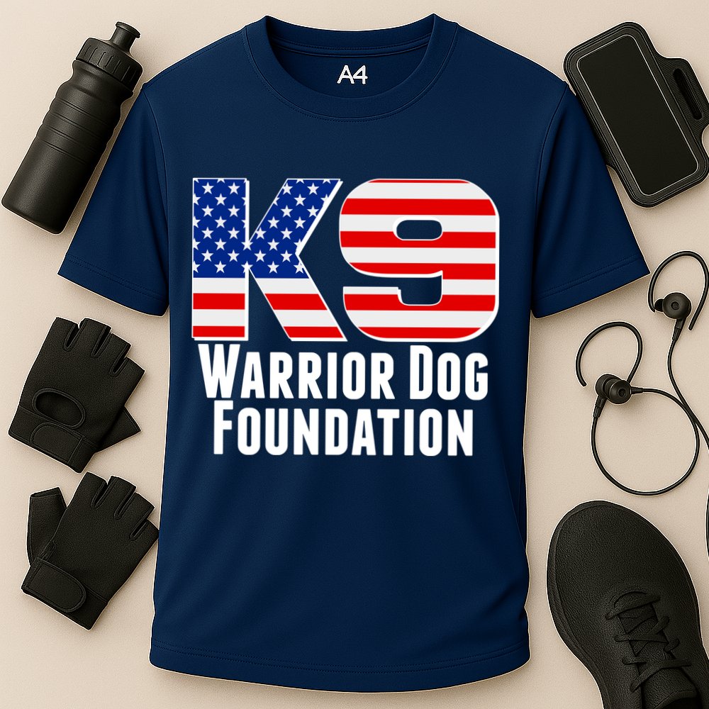 American Warrior K9 Dog Foundation Cooling Performance Crew T-Shirt