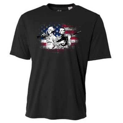 American Washington Lincoln Soldiers Cooling Performance Crew T-Shirt