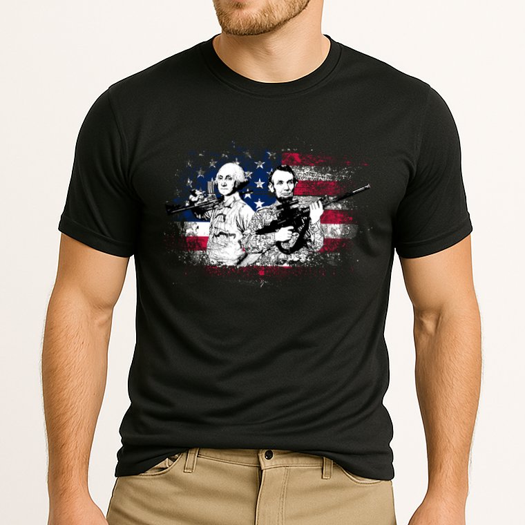 American Washington Lincoln Soldiers Cooling Performance Crew T-Shirt