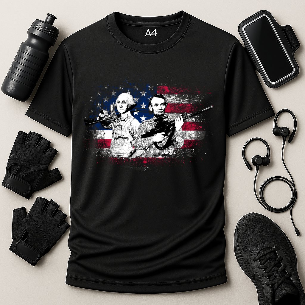 American Washington Lincoln Soldiers Cooling Performance Crew T-Shirt