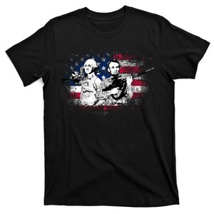 American Washington Lincoln Soldiers T-Shirt