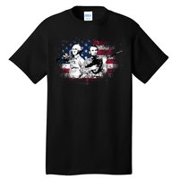 American Washington Lincoln Soldiers Tall T-Shirt