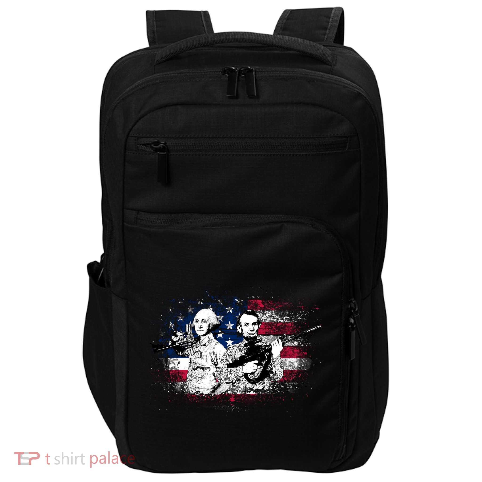 American Washington Lincoln Soldiers Impact Tech Backpack