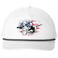 American Washington Lincoln Soldiers Snapback Five-Panel Rope Hat