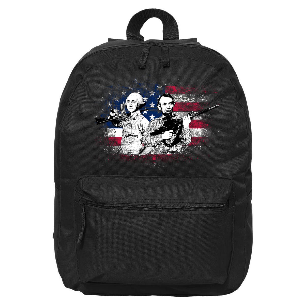 American Washington Lincoln Soldiers 16 in Basic Backpack