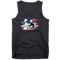 American Washington Lincoln Soldiers Tank Top