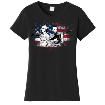 American Washington Lincoln Soldiers Women's T-Shirt