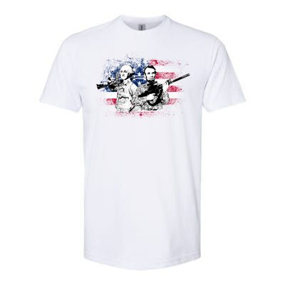 American Washington Lincoln Soldiers Softstyle CVC T-Shirt