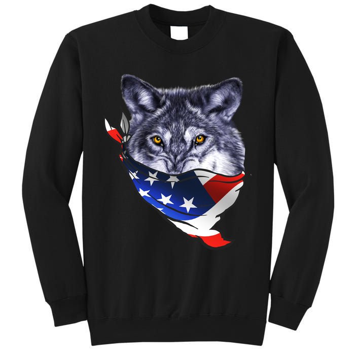 American Wolf USA Bandanna Sweatshirt