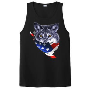 American Wolf USA Bandanna PosiCharge Competitor Tank